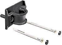 Abus wa50 muur-/vloeranker slot (zwart) - thumbnail