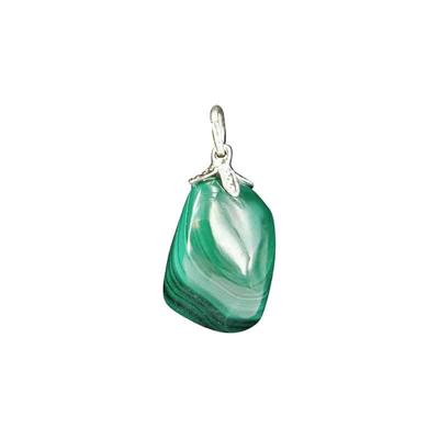 Edelsteen Hanger Malachiet Edelsteen Hanger Malachiet
