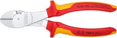 Knipex Kracht-zijsnijtang verchroomd 180 mm - 7406180