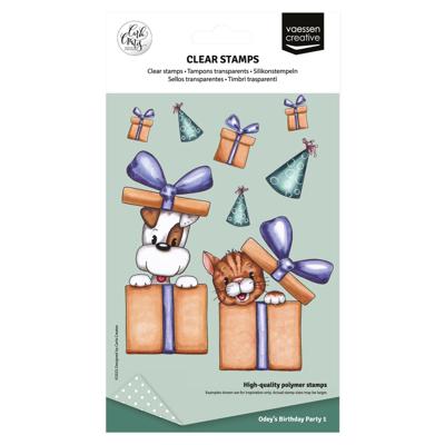 Vaessen Creative • clear stamps odey's birthday party 1 10st.