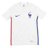 Frankrijk Shirt Uit Junior 2020-2021 - Maat 164 - Kleur: Wit | Soccerfanshop - thumbnail