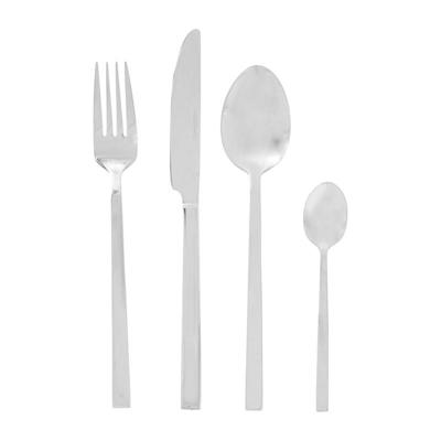 Bestekset Lugano - zilverkleurig - 16-delig Bestekset Lugano - zilverkleurig - 16-delig