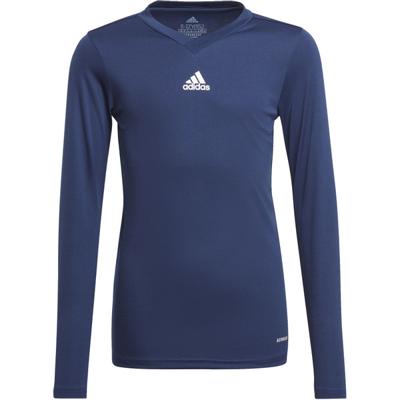 adidas Team Base Ondershirt Lange Mouwen Kids Donkerblauw