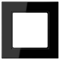 Enkel afdekraam A550 zwart A 5581 BFSW Jung