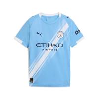Manchester City Thuis Shirt Junior 2025/2026 - Maat 128 - Kleur: LichtblauwWit | Soccerfanshop - thumbnail