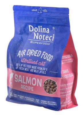 DOLINA NOTECI Superfood Sterilised Cat Zalm - gedroogd kattenvoer - 1 kg
