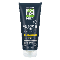 So Bio Etic Showergel for men 3-in-1 ginger 200 Milliliter - thumbnail