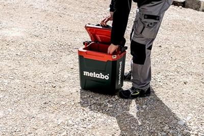 Metabo KB 18 BL Accukoelbox en -verwarmingsbox Energielabel: E (A - G) 12 V/DC, 18 V/DC, 240 V/AC Groen, Rood, Zwart 24 l 17 °C - +60 °C