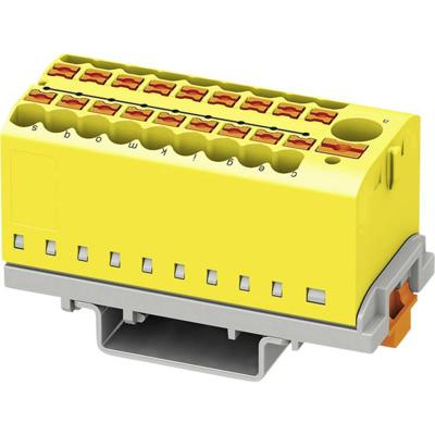 Phoenix Contact 3273116 Verdeelblok 28.6 mm Spanveer Geel 8 stuk(s)