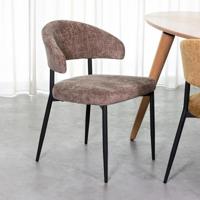 LABEL51 Eetkamerstoel 'Bliss' Velvet, kleur Hunter - thumbnail