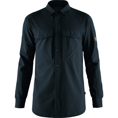 Fjallraven Abisko Trekking Shirt Heren Dark Navy M