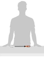 Bahco ergo halfronde rasp 8 | 6-342-08-2-2 - thumbnail