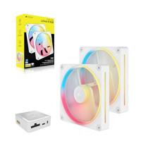 Corsair LX140-R RGB iC PC-ventilator Wit (b x h x d) 140 x 140 x 20 mm - thumbnail