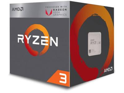AMD ryzen 3 3200g socket am4 processor (unlocked, wraith stealth, boxed)