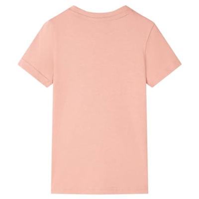 Kindershirt 140 lichtoranje - thumbnail