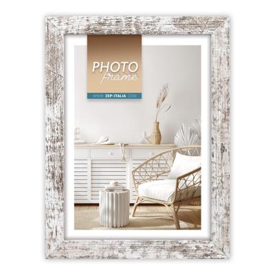 Zep fotolijst Vivan 6 bruin hout 20x30 cm voor staande of hangende plaatsing
