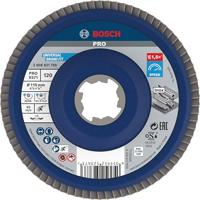 Bosch Accessoires X-LOCK Lamellenschijf schuin, kunststof Ø115mm, G 120, X571, 
Best for Metal - 2608621766 - thumbnail