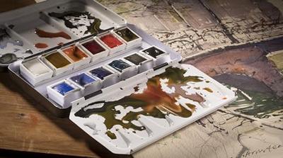 Rembrandt Aquarelverf Water Colour Box Cityscape Selection