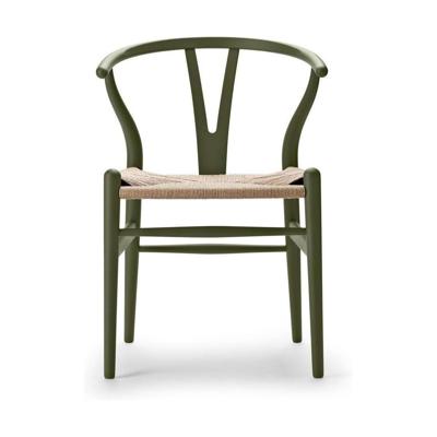 Carl Hansen & Søn CH24 Wishbone Stoel - Colours Olive Green