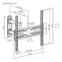 TV houder Aisens WT65TSLE-321 32" 65" 35 kg - thumbnail