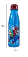 Super Mario Drinkfles aluminium , 600ml - thumbnail