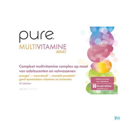 Pure Multivitamine Adult 60 Tabletten