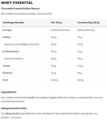 Whey Essential | Body & Fit | 1000g