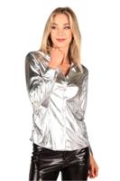 blouse dame Shining Star zilver - thumbnail