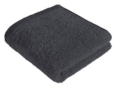 Cawö Cawo Lifestyle Uni Handdoek 50x100 Antraciet