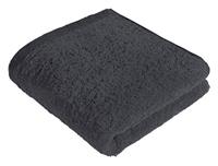 Cawö Cawö Lifestyle Uni Handdoek 50x100 Antraciet - thumbnail