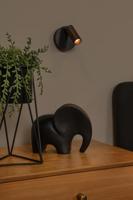 Lucide TONI - Oplaadbare Wandspot / Wandlamp - Accu/Batterij - Ø 8,1 cm - LED Dimb. - CCT - 1x2W 2700K/4000K - Magnetisch - Koffie - thumbnail