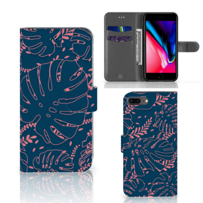 Apple iPhone 7 Plus | 8 Plus Hoesje Palm Leaves