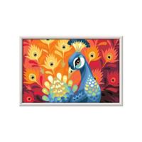 Ravensburger creart schilderen op nummer - trotse pauw - thumbnail