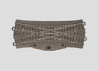 H0 Märklin C-rails (met ballastbed) 24624 Engels wissel 188.3 mm 1 stuk(s) - thumbnail