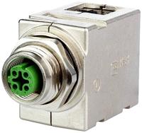 Metz Connect MWN911A115 Sensor/actuator inbouwconnector M12 Schakelkastdoorvoer 1 stuk(s) Piece - thumbnail