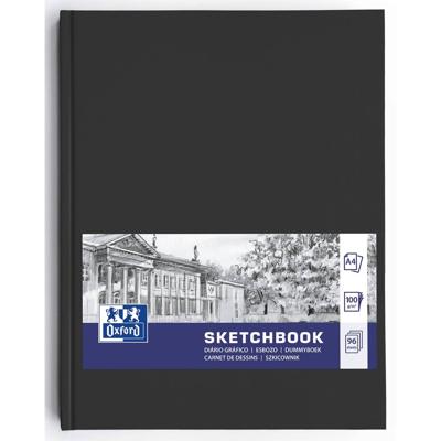 Dummyboek Oxford A4 96 vel 100 gram zwart | 5 stuks