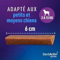 DentActiv - 12 Sticks - VETOCANIS - Mini Mondhygiëne Sticks met Kip voor Honden 2-15kg - thumbnail