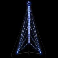 VidaXL Led-kerstboom 615 leds 404,5 cm blauw - thumbnail