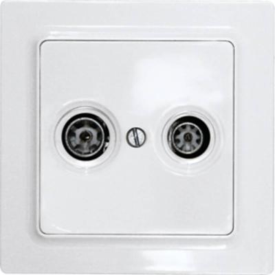 Eltako TV55E/2-pm TV/RF-afdekking Schroefbevestiging Eltako TV55E/2-pm TV/RF-afdekking Schroefbevestiging