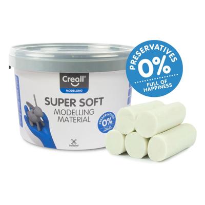 Creall supersoft klei wit, 1750gr.