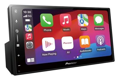 Pioneer SPH-DA77DAB Autoradio met scherm Aansluiting voor stuurbediening, Aansluiting voor achteruitrijcamera, Apple CarPlay, DAB+ tuner, Android Auto,
