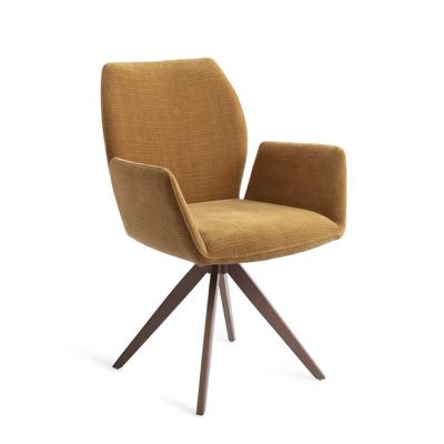 Jesper Home Misaki eetkamerstoel Honey Harvest turn brown