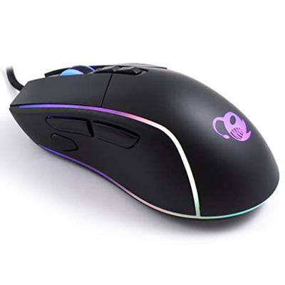 Gaming muis met led CoolBox DeepDarth Zwart 6400 dpi - thumbnail