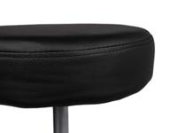 Tabouret kruk zwart hoge gasveer - thumbnail