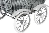Klassieke Rieten Poppenwagen Jannigje - thumbnail
