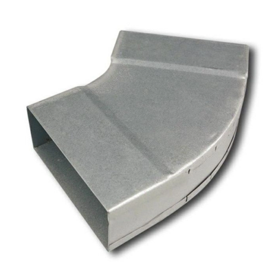 Rechthoekige (instort) Bocht 45º Horizontaal - 140mm X 40mm Rechthoekige (instort) Bocht 45º Horizontaal - 140mm X 40mm