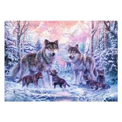 Ravensburger legpuzzel arctische wolven, 1000st. Ravensburger legpuzzel arctische wolven, 1000st.