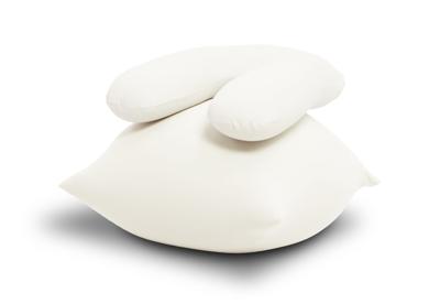 Terapy Uli armleuning zitzak - Off white | 100cm x 80cm x 30cm