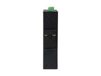 Level One 4x 10/100/1000Base-T transceiver (Gigabit Combo, Gigabit SFP (100/1G), Terminal Block, 12Gbps, 1024KB buffer, 9-60 VDC) - thumbnail