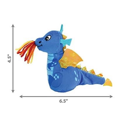 KONG ENCHANTED DRAGON BLAUW 11,5X11,5X7 CM KONG ENCHANTED DRAGON BLAUW 11,5X11,5X7 CM